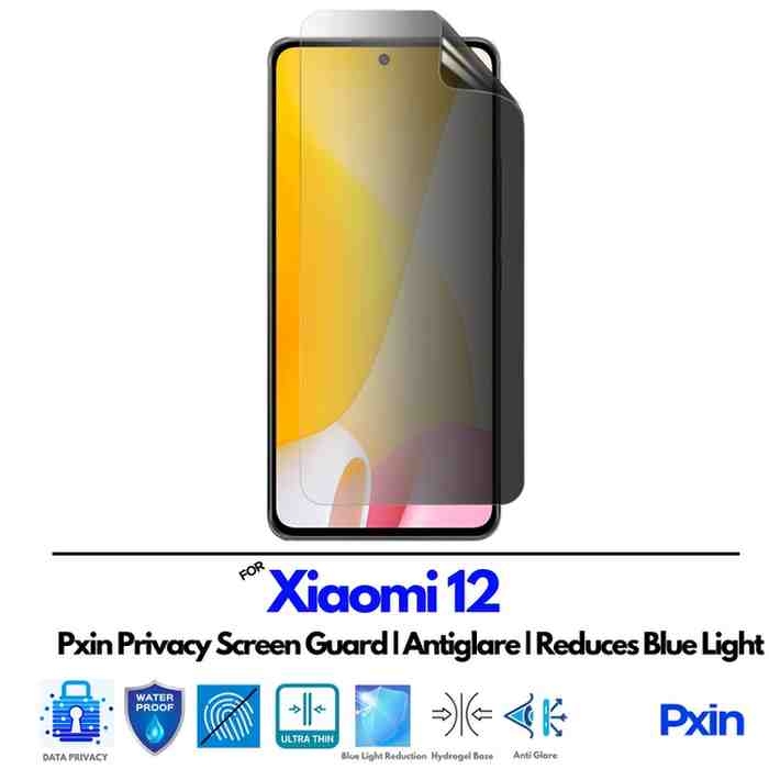 Xiaomi 12 Mobile Privacy Screen Guard Xiaomi 12 Mobile Privacy Screen Guard