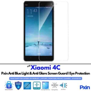 Xiaomi4C Mobile Anti Bluelight and Anti glare Screen Guard