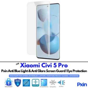 XiaomiCivi5Pro Mobile Anti Bluelight and Anti glare Screen Guard