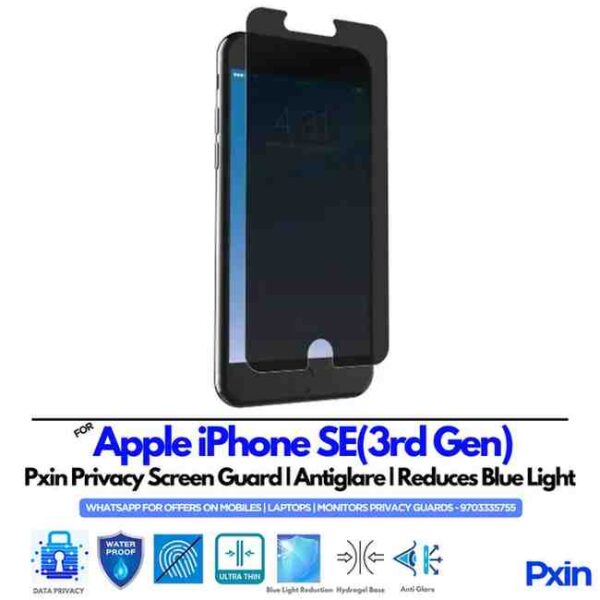 Applei Phone SE(3rdGen) Privacy Screen Guard
