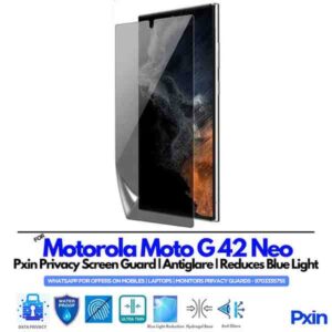 Motorola Moto G42 Neo Privacy Screen Guard