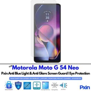 MotorolaMotoG54Neo Mobile Anti Blue Light and Anti Glare Screen Guard