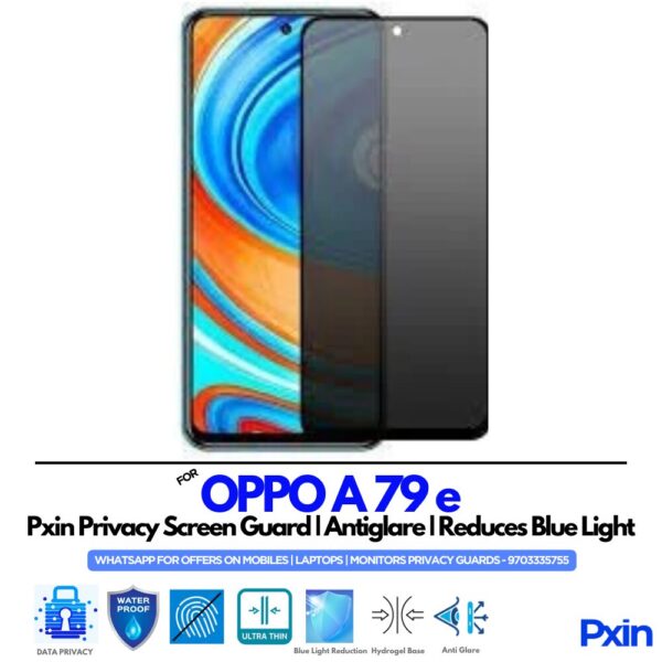 OPPO A 79 e Privacy Screen Guard