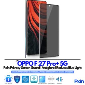 OPPO F 27 Pro+ 5G Privacy Screen Guard