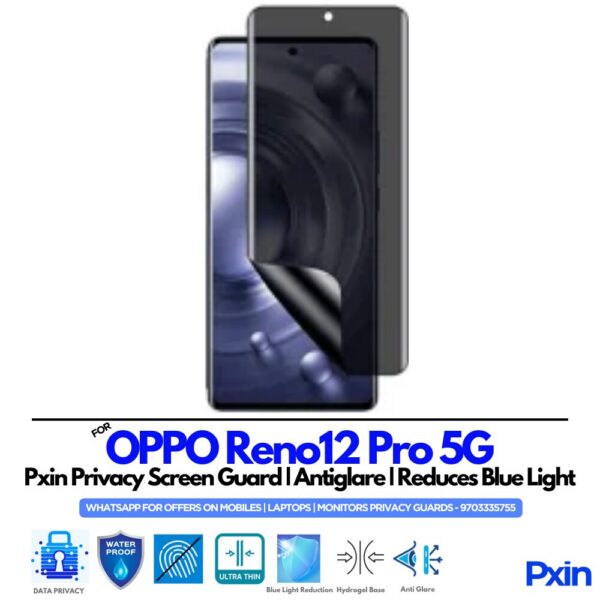 OPPO Reno12 Pro 5G Privacy Screen Guard