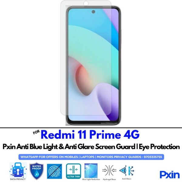Redmi 11 Prime 4G Anti Glare Screen Guard
