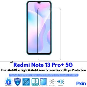 Redmi Note 13 Pro+ 5G Anti Glare Screen Guard