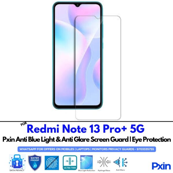 Redmi Note 13 Pro+ 5G Anti Glare Screen Guard