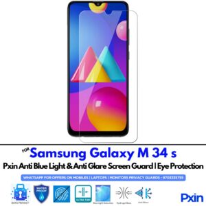 Samsung Galaxy M 34 s Anti Glare Screen Guard