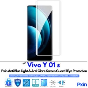 Vivo Y 01 s Anti Glare Screen Guard