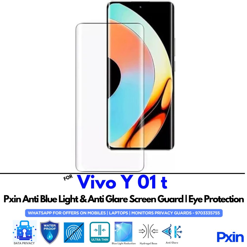Vivo Y 01 t Anti Glare Screen Guard Vivo Y 01 t Anti Glare Screen Guard