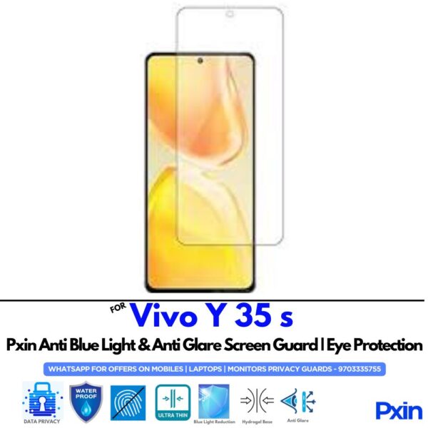 Vivo Y 35 s Anti Glare Screen Guard