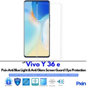 Vivo Y 36 e Anti Glare Screen Guard