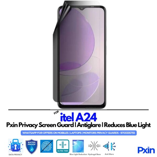 itel A24 Privacy Screen Guard