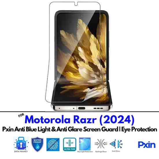 Anti Blue Light and Anti Glare Screen Guard for Motorola Razr (2024) Anti Blue Light and Anti Glare Screen Guard for Motorola Razr (2024)