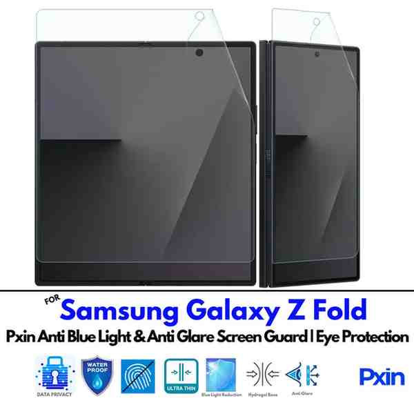 Anti Blue Light and Anti Glare Screen Guard for Samsung Galaxy Z Fold Anti Blue Light and Anti Glare Screen Guard for Samsung Galaxy Z Fold