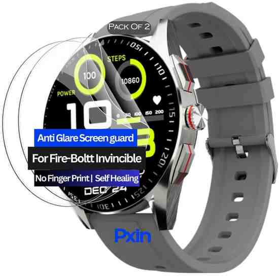 Fire-Boltt Invincible Anti Glare Screen guard Fire-Boltt Invincible Anti Glare Screen guard