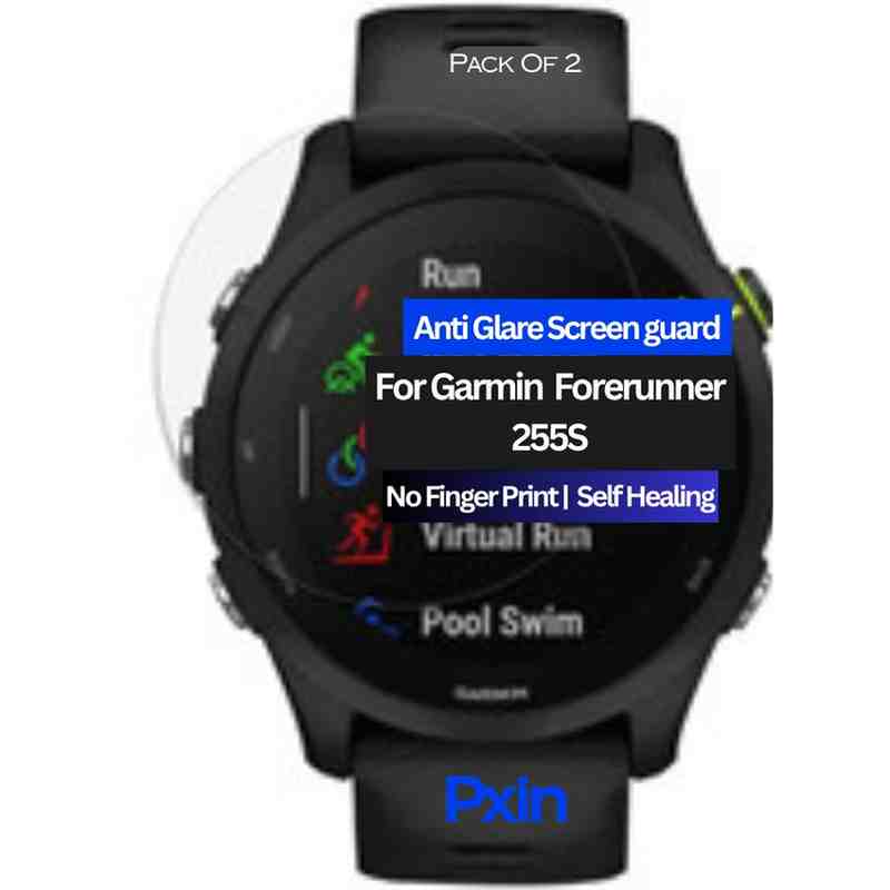 Garmin Forerunner 255S Anti Glare Screen Guard Garmin Forerunner 255S Anti Glare Screen Guard