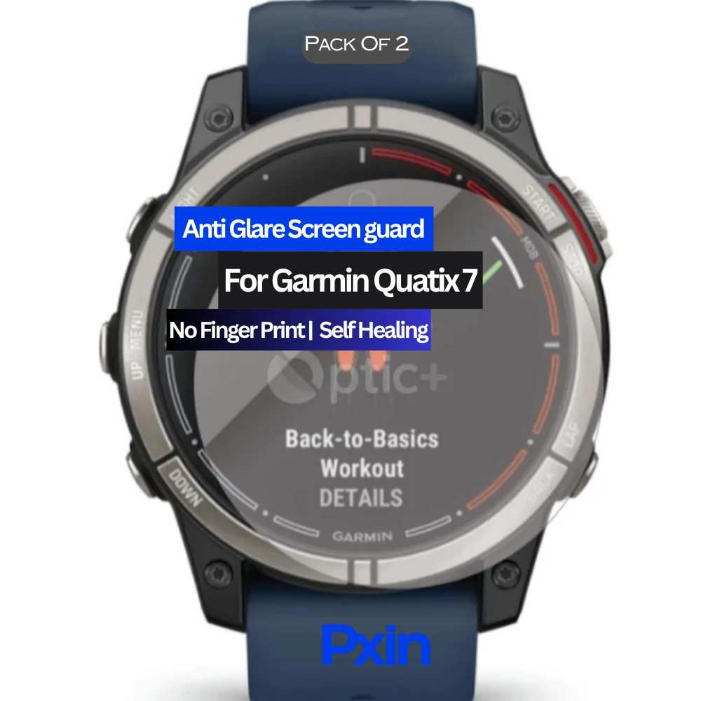 Garmin Quatix 7 Anti Glare Screen Guard Garmin Quatix 7 Anti Glare Screen Guard
