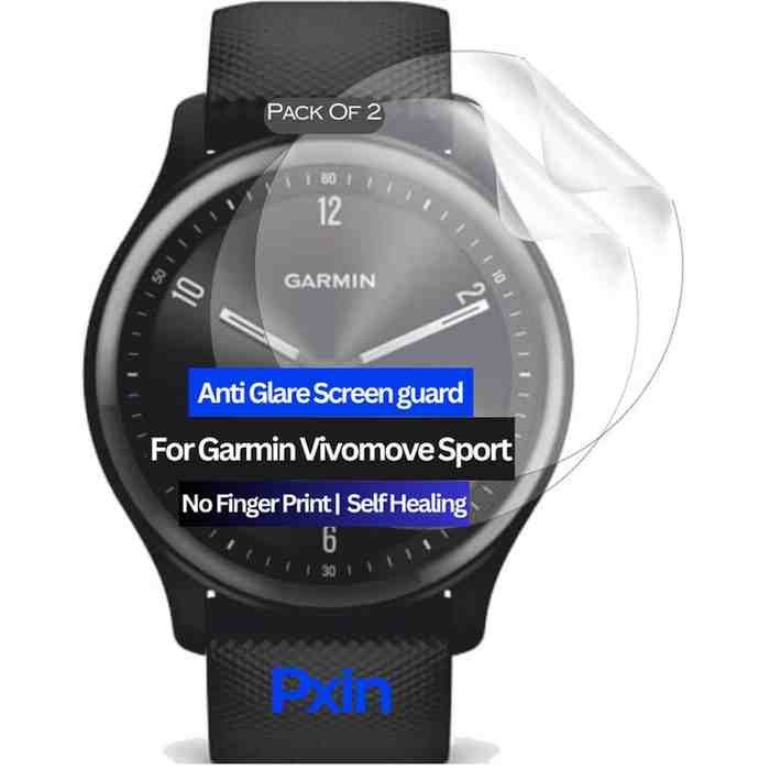 Garmin Vivomove Sport Anti Glare Screen Guard Garmin Vivomove Sport Anti Glare Screen Guard