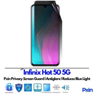 InfinixHot505G Privacy Screen Guard