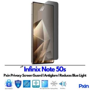 InfinixNote50s Privacy Screen Guard