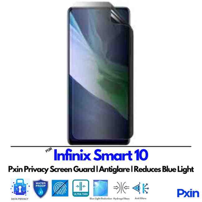 InfinixSmart10 Privacy Screen Guard InfinixSmart10 Privacy Screen Guard