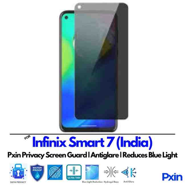 InfinixSmart7India Privacy Screen Guard InfinixSmart7India Privacy Screen Guard