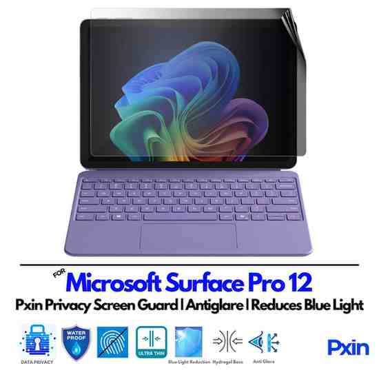 Microsoft Surface Pro 12 Tab Privacy Screen Microsoft Surface Pro 12 Tab Privacy Screen