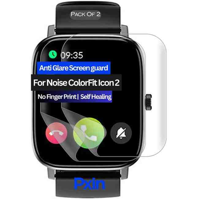 NoiseColorFitIcon2 Noise ColorFit Icon 2 Anti Glare Screen Guard