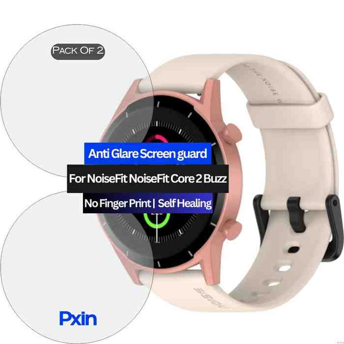 NoiseFitNoiseFitCore2Buzz NoiseFit NoiseFit Core 2 Buzz Anti Glare Screen Guard