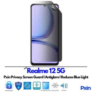 Realme12 5G Privacy Screen Guard