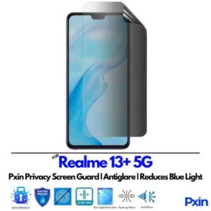Realme13+5G Privacy Screen Guard