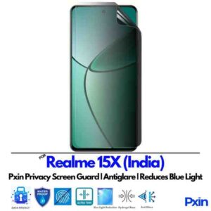 Realme15XIndia Privacy Screen Guard