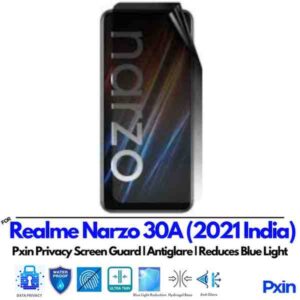 RealmeNarzo30A2021India Privacy Screen Guard