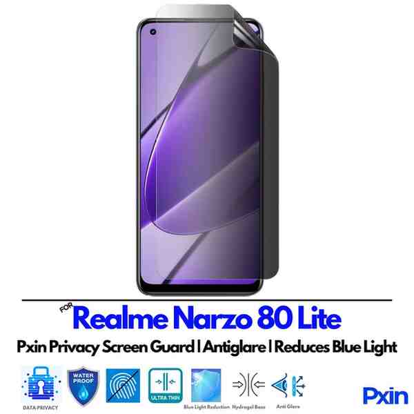 RealmeNarzo80Lite Privacy Screen Guard RealmeNarzo80Lite Privacy Screen Guard