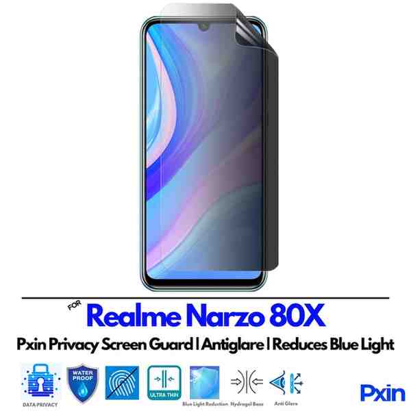 RealmeNarzo80X Privacy Screen Guard RealmeNarzo80X Privacy Screen Guard