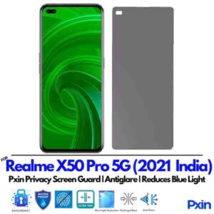 RealmeX50Pro5G2021India Privacy Screen Guard