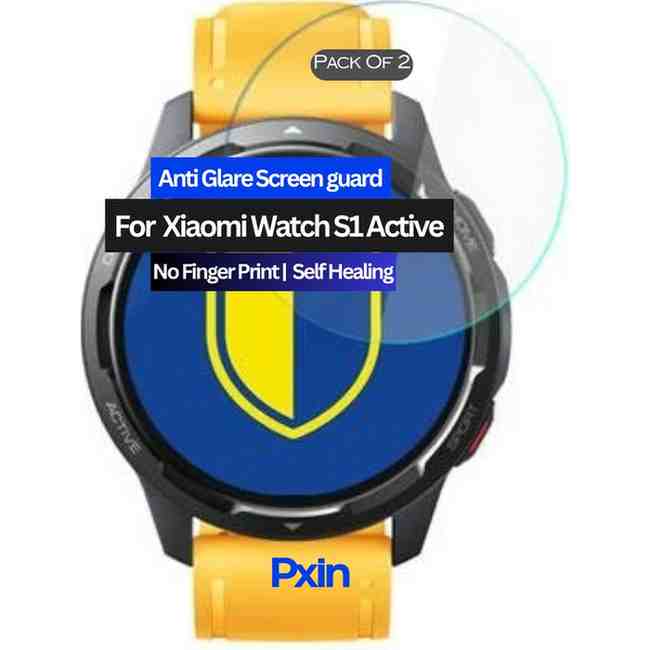 Xiaomi Watch S1 Active Anti Glare Screen Guard Xiaomi Watch S1 Active Anti Glare Screen Guard