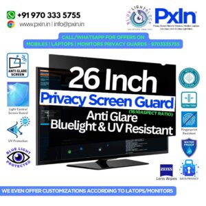 26 Inch 16:10 Monitor Privacy Screen Protector