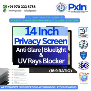 14 Inch Privacy Screen Filter | Anti Blue Light, Anti Glare
