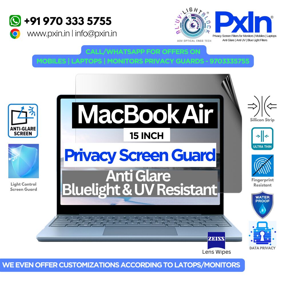 MacBook Air 15 inch Privacy Screen Filter MacBook Air 15 inch Privacy Screen Filter
