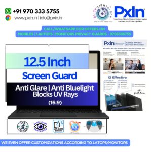 12.5 Inch (16:9) | Anti Glare | Anti Bluelight Screen Guard