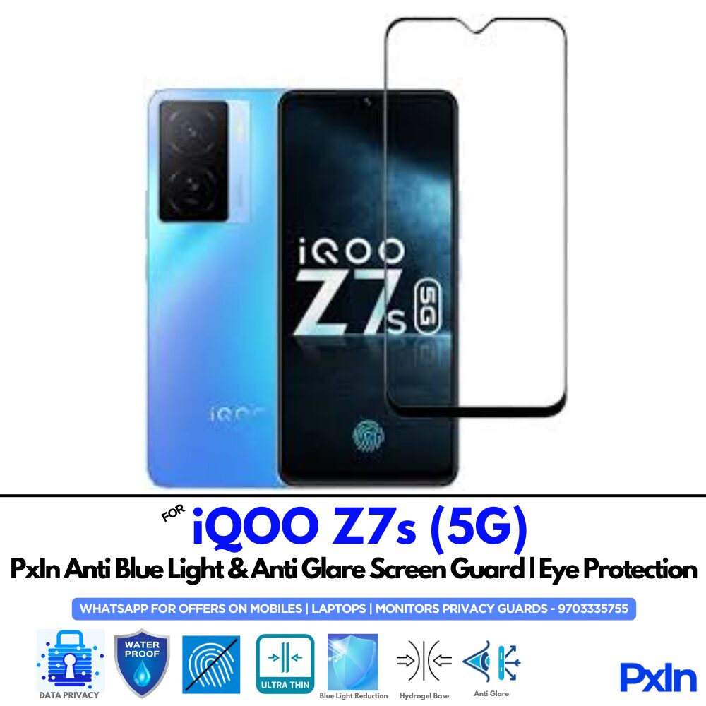 IQOO Z7s 5G Anti Blue light screen guard IQOO Z7s 5G Anti Blue light screen guard