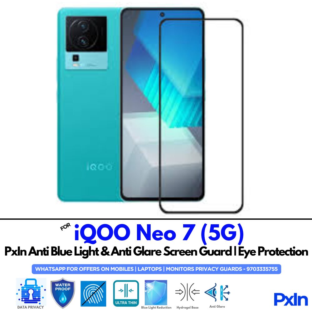 IQOO Neo 7 5G Anti Blue light screen guard IQOO Neo 7 5G Anti Blue light screen guard
