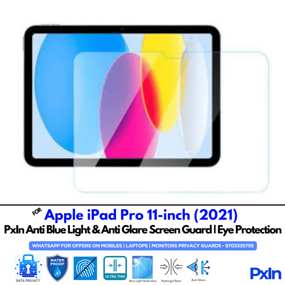 Apple iPad Pro 11-inch (2021) Anti Blue light screen guard Apple iPad Pro 11-inch (2021) Anti Blue light screen guard