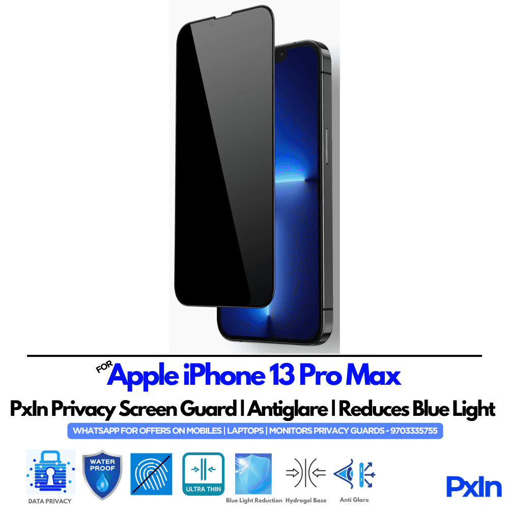 iPhone 13 Pro Max Privacy Screen Guard iPhone 13 Pro Max Privacy Screen Guard