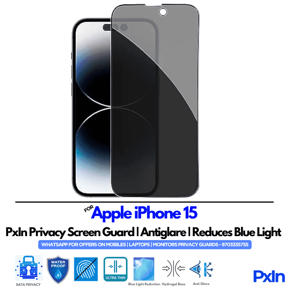 iPhone 15 Privacy Screen Guard iPhone 15 Privacy Screen Guard