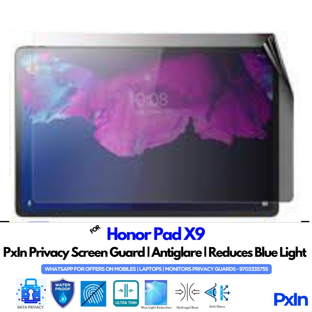 Honor Pad X9 Privacy Screen Guard Honor Pad X9 Privacy Screen Guard