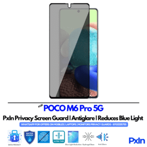 POCO M6 Pro 5G Privacy Screen Guard